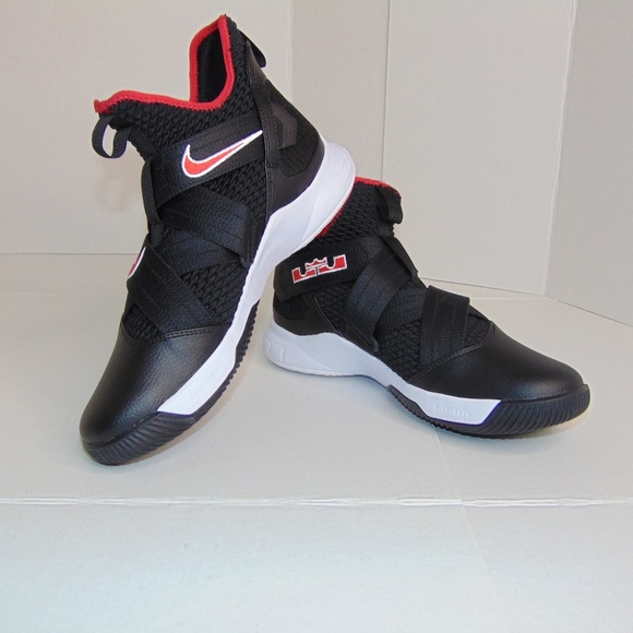 lebron soldier 12 black red